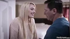 convince that blonde stepteen to suck my cock, young and shaved, oral fun