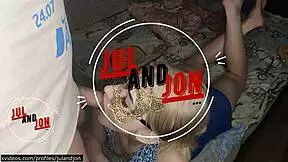 hot teen 18+ blonde sucks big dick and rides hard... real climax! 😍