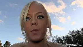 hot teen 18+ blonde loves dogging, sucking cocks and cum in public
