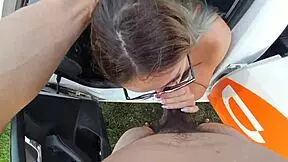 i paid the way with a blowjob in the car