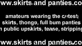 Flashing My Panties In Public Is My Fetish