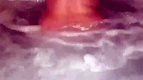 sexy milf fucks young bf in hot tub