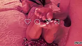 hey, my hot young meia-irmã with a big butt gets drilled in anal