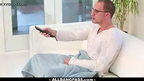 Blonde Teen 18+ Gets Doggystyle Fuck In Group Threesome Bent Over