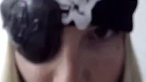 webcam play show with horny blonde slut and small tits