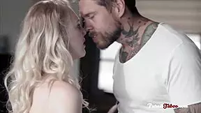 This petite goth teen is in over her head with oral in the cinema.