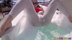 Zorra culo grande follada duro al aire libre