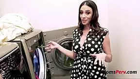 Brunette Step Mom Invites You Between Her Legs