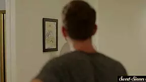 hey, my lovely stepsis can't get enough of being bent over and screwed!