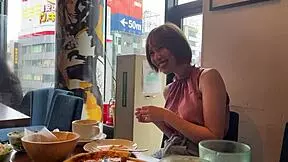 akira feels aroused in sports wear lesson