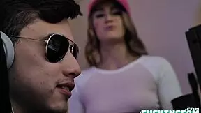 kenzie madison teen 18+ gobbling that monster gamer cock