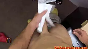 broke teen fucks for books in hidden cam facial cumshot voyeur reality