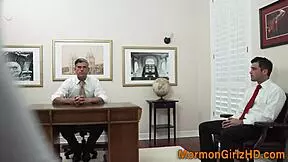 does this mormon teen finger her hairy cunt?