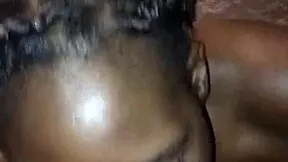 Shy darkskin teen 18+ tries first time with gagging.