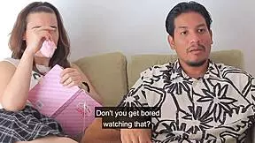 martina shamelessly flirts with her father's friend