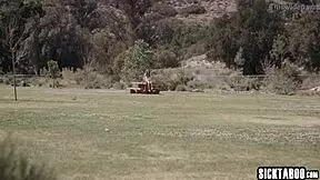 Huge Boobs Lesbian Gabbie Carter Licks Petite Teen Jane Wilde's Tight Pussy