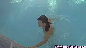 Busty Teen Licks Pussy POV