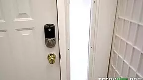 Naughty neighbors Summer Vixen and Conor Coxxx engage in hardcore action with petite teen's small tits and ass.