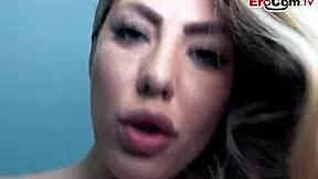 German fat tits slut performs real blind date casting on the street with pickup and cock interview.