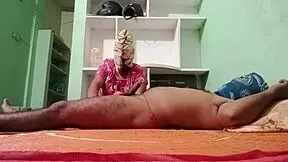 my aunty is havin private sex with her lover at the oyo hotel, so rough and hot