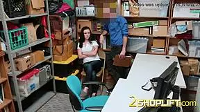 Raven placed on officer's desk in office