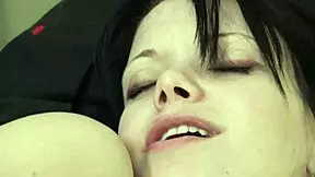 First Porn Of Brunette Slut Masturbates Wet Pussy