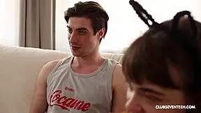 pussycat experiences doggystyle encounter in the story