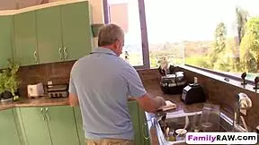 ariana grand gets rough oral in family raw full scene.