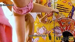 Stuck4k nobody can help czech but man who hooks up with her being stuck in kitchen doggystyle