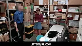 i got caught shoplifting and officer banged me in back room - emma hix