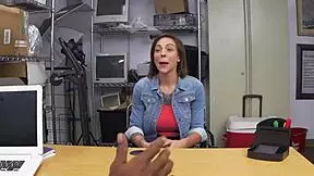 Black director's hard cock in action