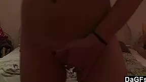 I love watching this wanton teen 18+ spread on cam in the bedroom, her small tits and piercing so enticing.