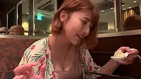 Big tits homemade brunette gets messy