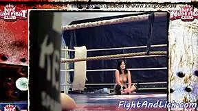 european teens with nice asses in a wrestling match