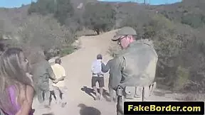 strip search leads to intense sex with gorgeous blonde vixen.