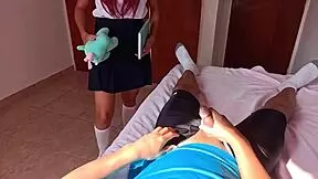 College girl, does your perverted uncle fuck you in anal after class?