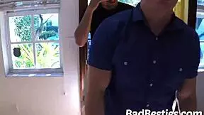 she begs for monster cock in doggystyle fucking during christmas group sex reality scene