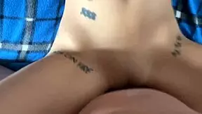 Petite Colombian girl sucks big white cock. Her Latina charm shines through.