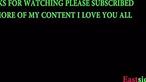 She Demands Intense Doggystyle Creampie After Sweet Fingering