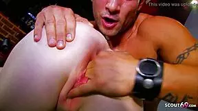 Hardcore sex in night club