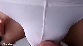 Watch Alisa Lovely Give A Slobbery Blowjob And Take Cum In Her Mouth From POV!