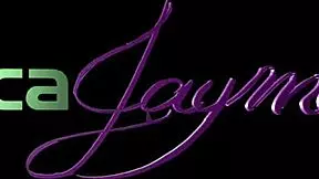 Petite brunette Jessica Jay licks big tits and ass in lesbian missionary!