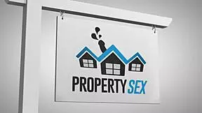 The philately vlogger indulges in hardcore sex with the attractive brunette real estate agent babe, sucking and cumming on her ass