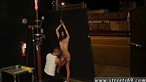 This granny is dominating a petite tattooed teen, Gina Valentina!