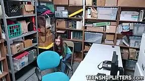 redhead teen ornella morgan riding police dick before facial