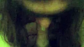 Blindfolded Girlfriend Giving Blowjob To Old Friend In Young Couple Scene