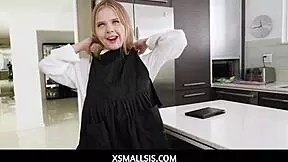 Xsmallsis shows young tiny blonde teen step sister banging after solo POV with Coco Lovelock.