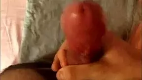 A teen guy jerks off and cums.