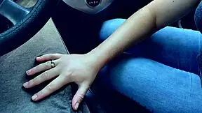 Guy Fucks Petite Girl In Car With Monster Cock Cum On Ass Hardcore