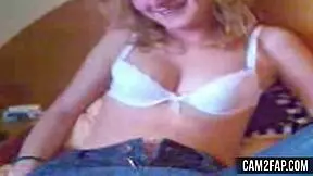 blonde teen exploring amateur pleasures suggestively